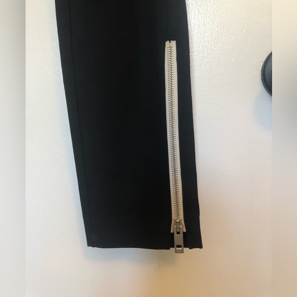 Rag & Bone Simone pant with white zipper - Picture 3 of 4